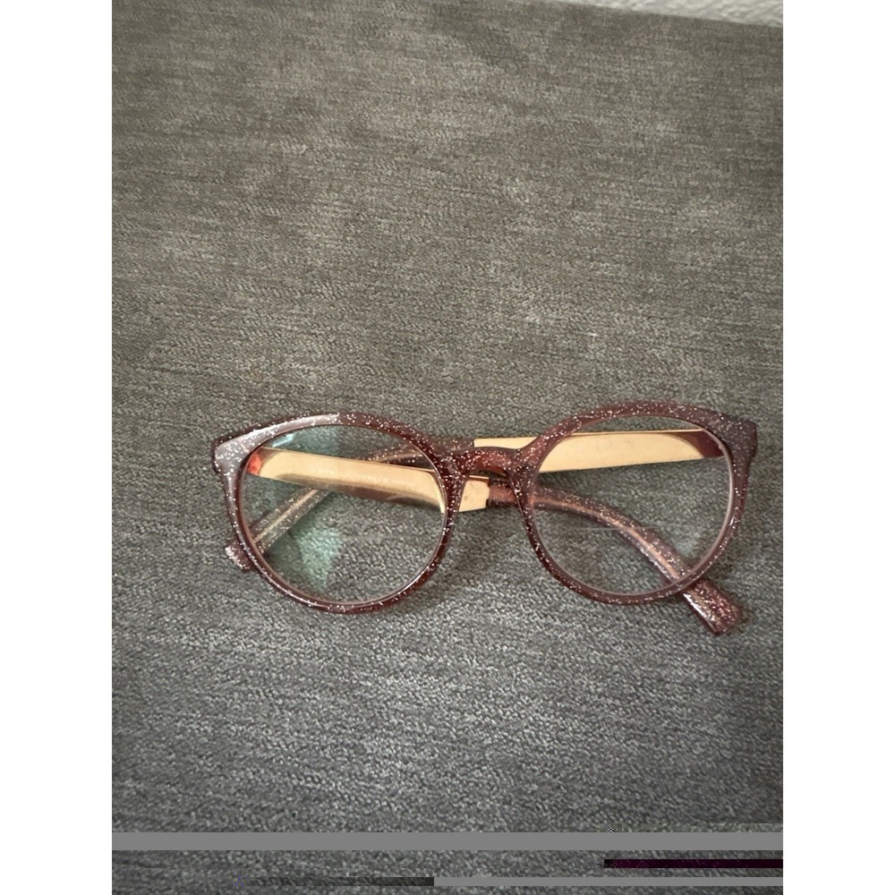 Armani Exchange AX3063 8287 Glitter Pink Oval Womens Eyeglasses‎ 52mm